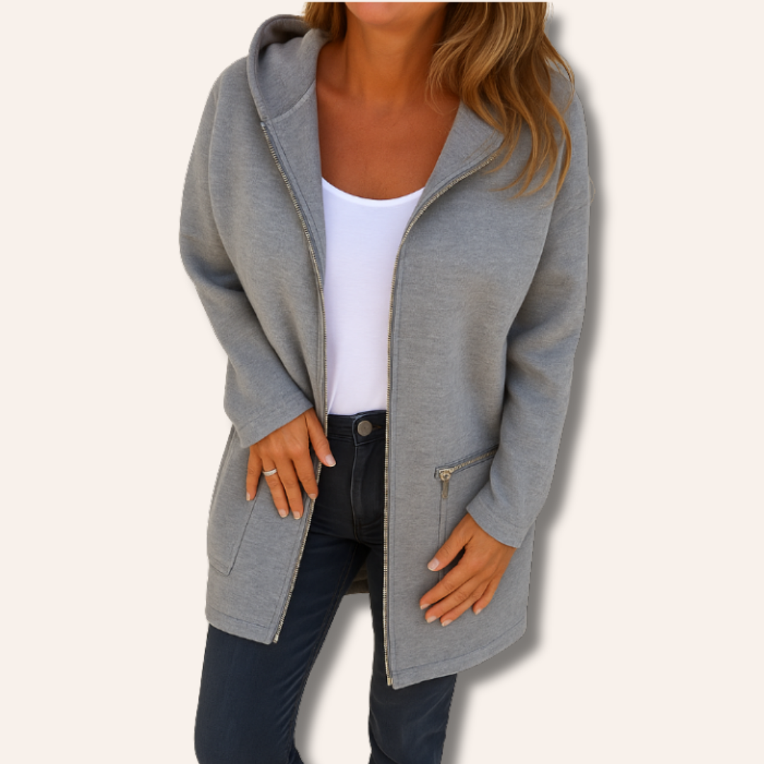 Dagrunn™ | Langermet Cardigan med Hette