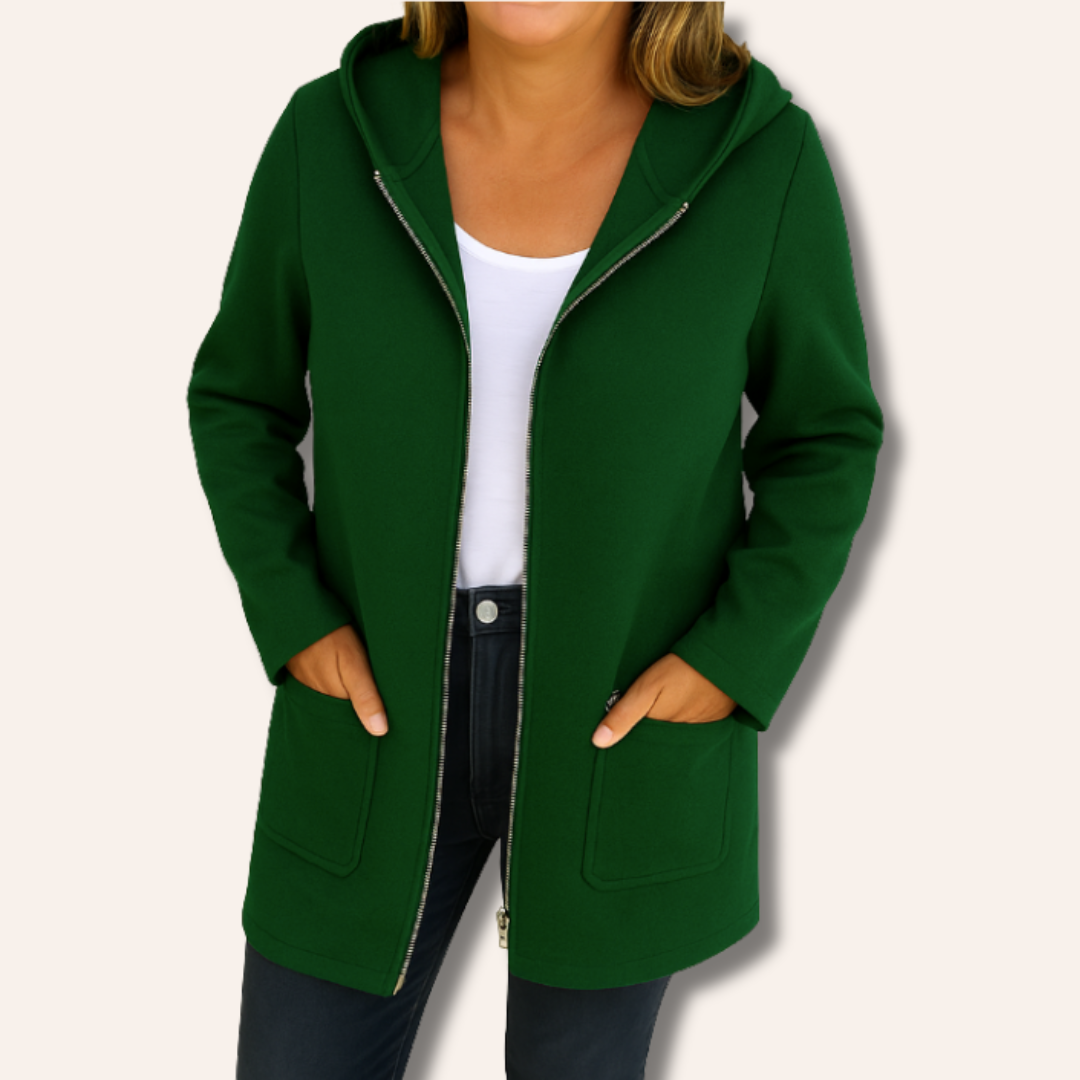 Dagrunn™ | Langermet Cardigan med Hette