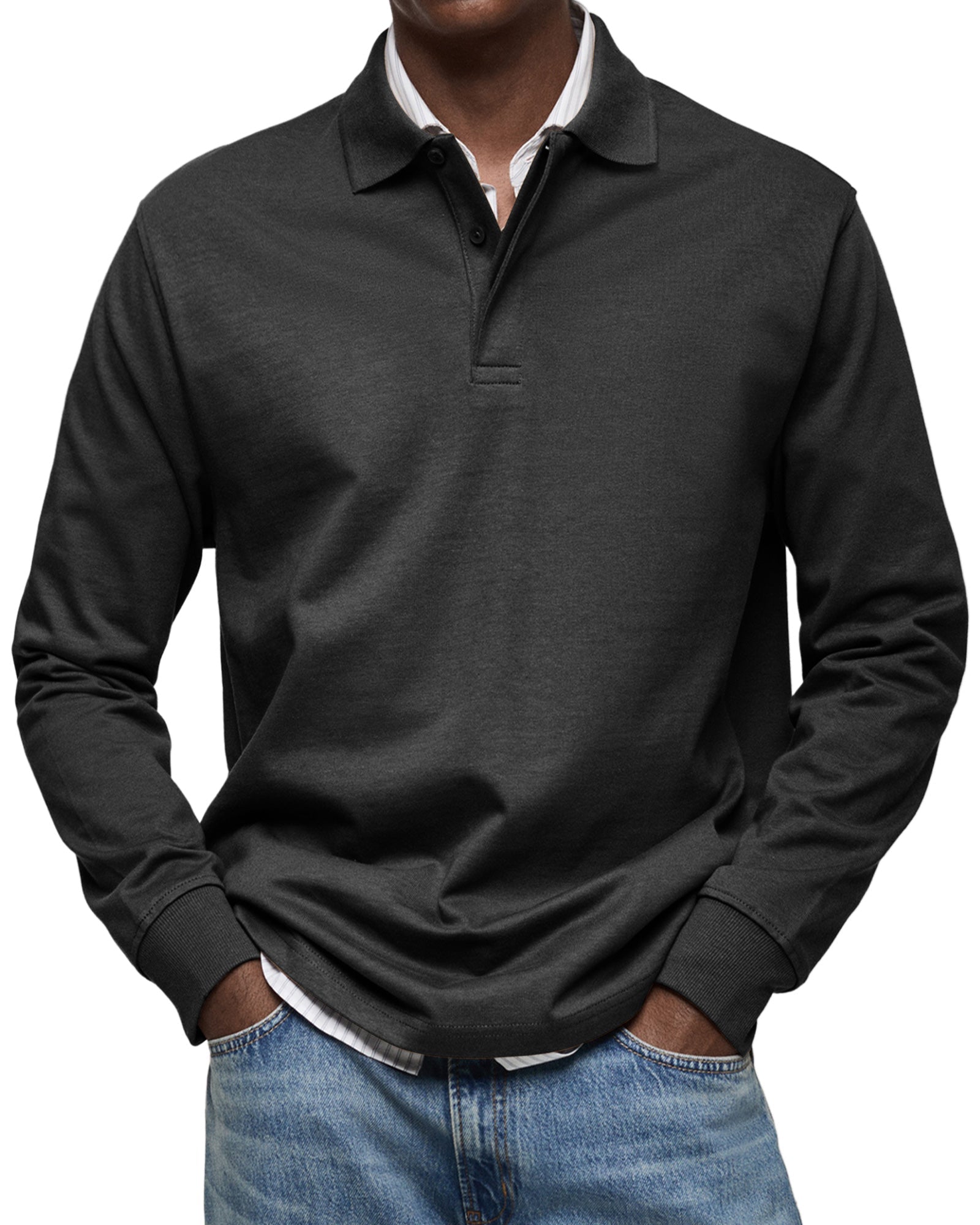 Tom™ | Langermet poloshirt