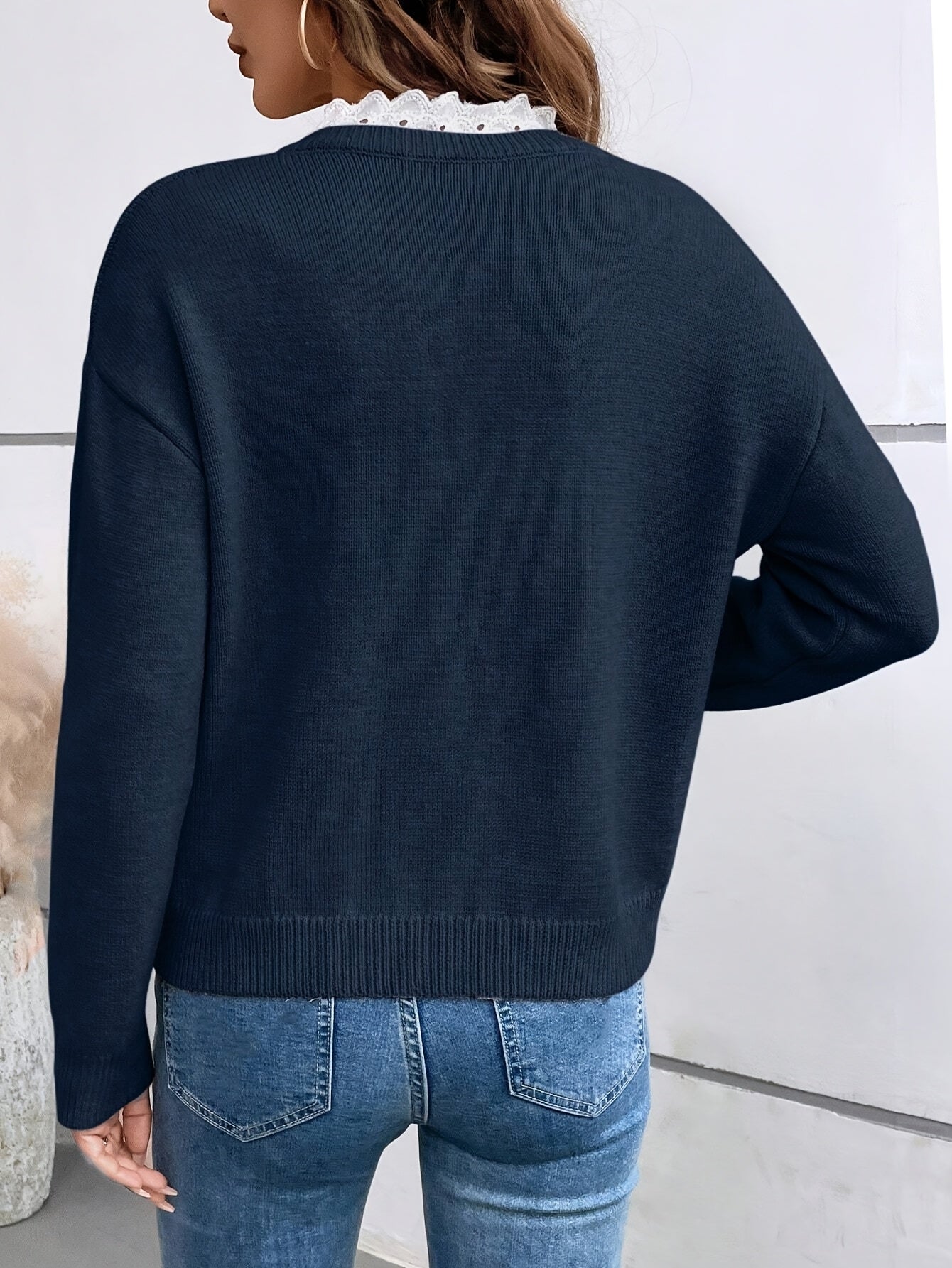 Vilde™ | Strikkegenser med elegante detaljer
