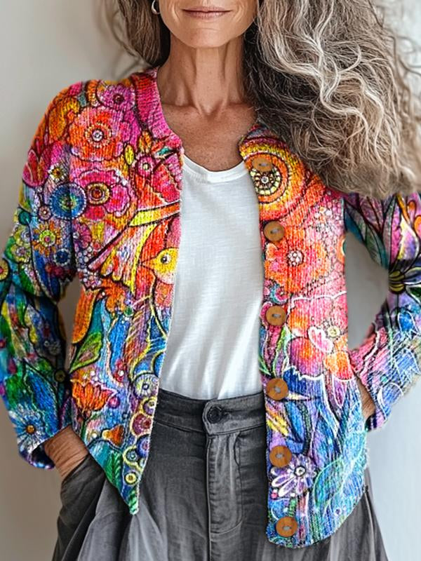 Freja™ | Livlig Kunstjakke