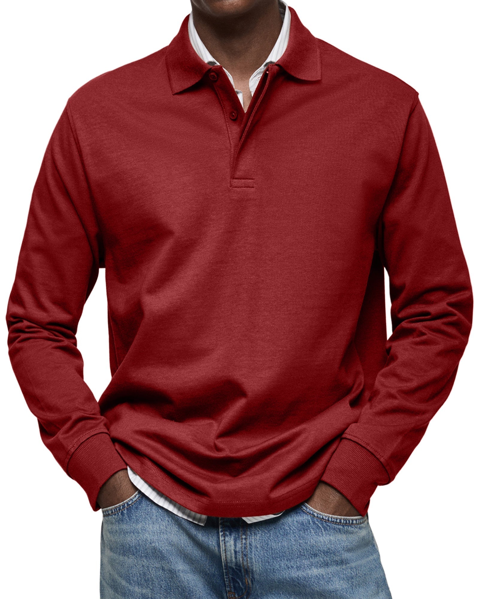 Tom™ | Langermet poloshirt