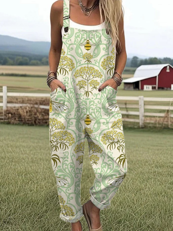Naelyn™ | Blomstret drift bred-ben jumpsuit