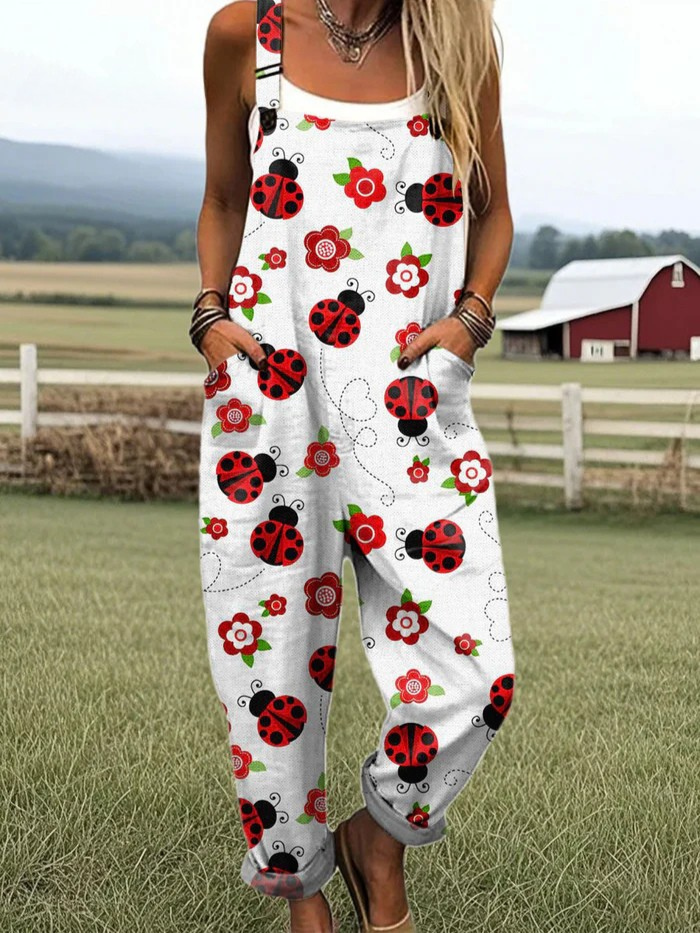 Isabella™ | Bloom haven vid bein jumpsuit