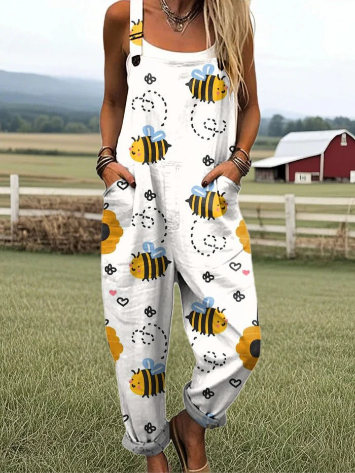 Emma™ | Bee chic bred bein jumpsuit