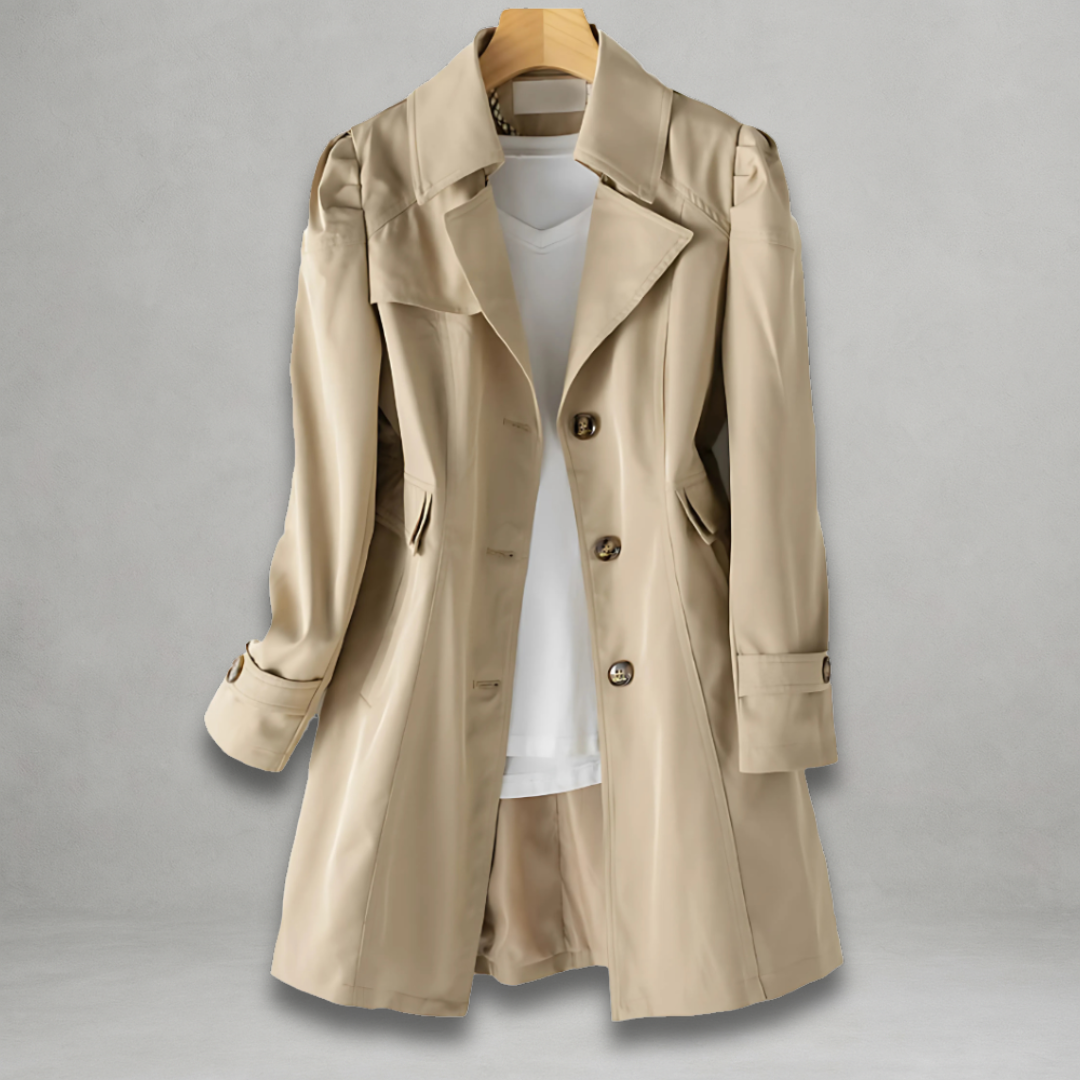 Elina™ | Trendy Vårtrenchcoat