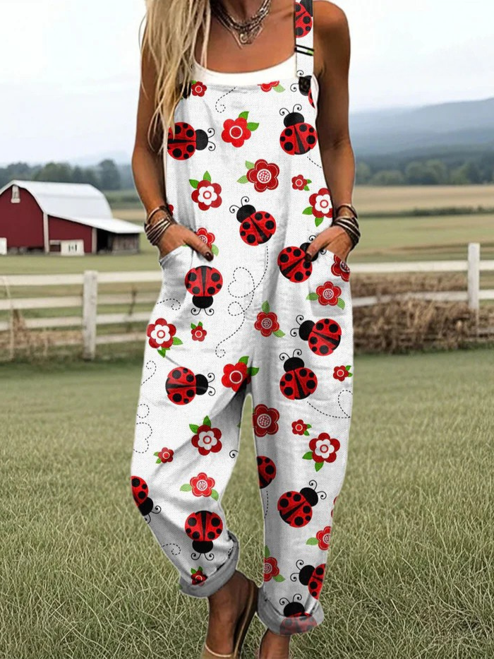 Isabella™ | Bloom haven vid bein jumpsuit