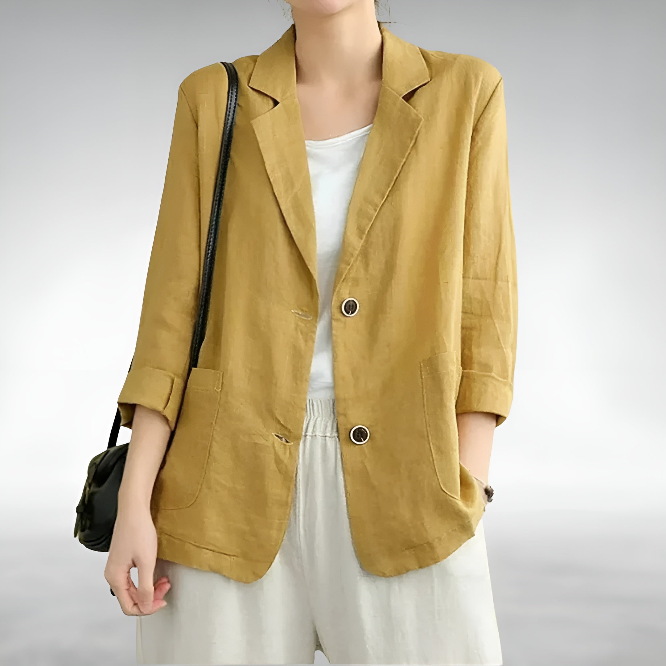 Kaja™ | Chic Blazer med Avslappet Snitt