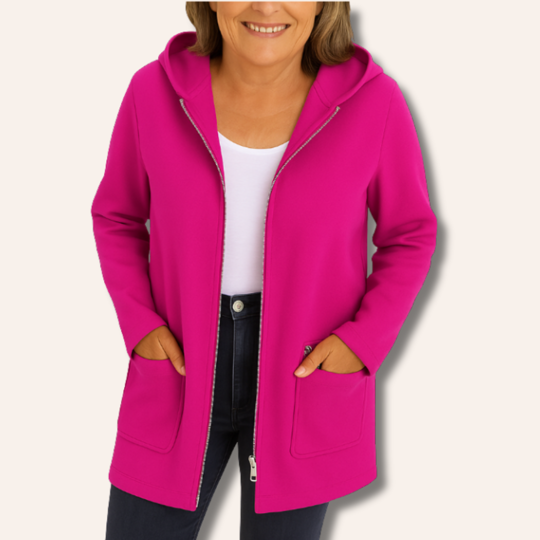 Dagrunn™ | Langermet Cardigan med Hette