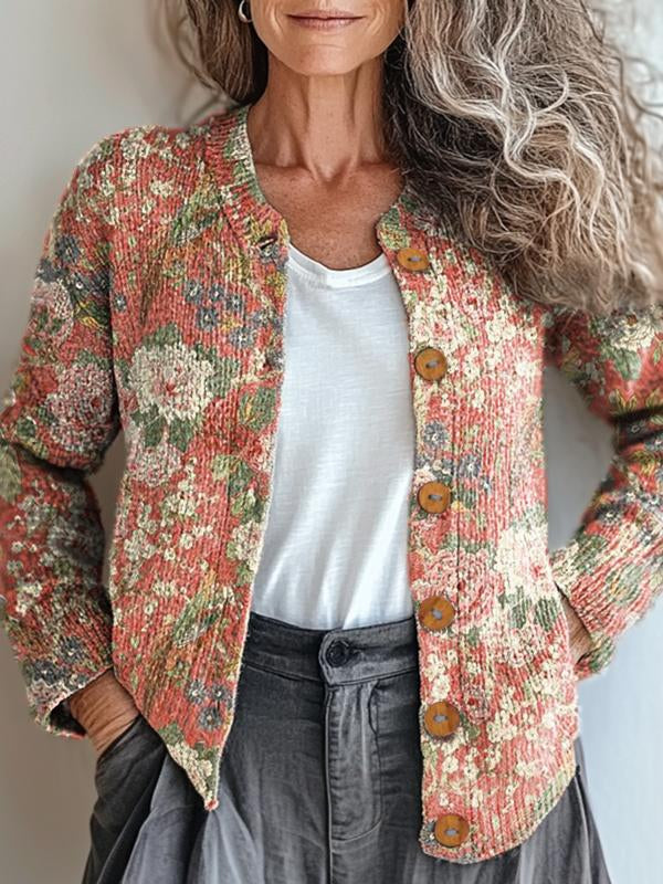 Astrid™ | Vintage Blomsterjakke