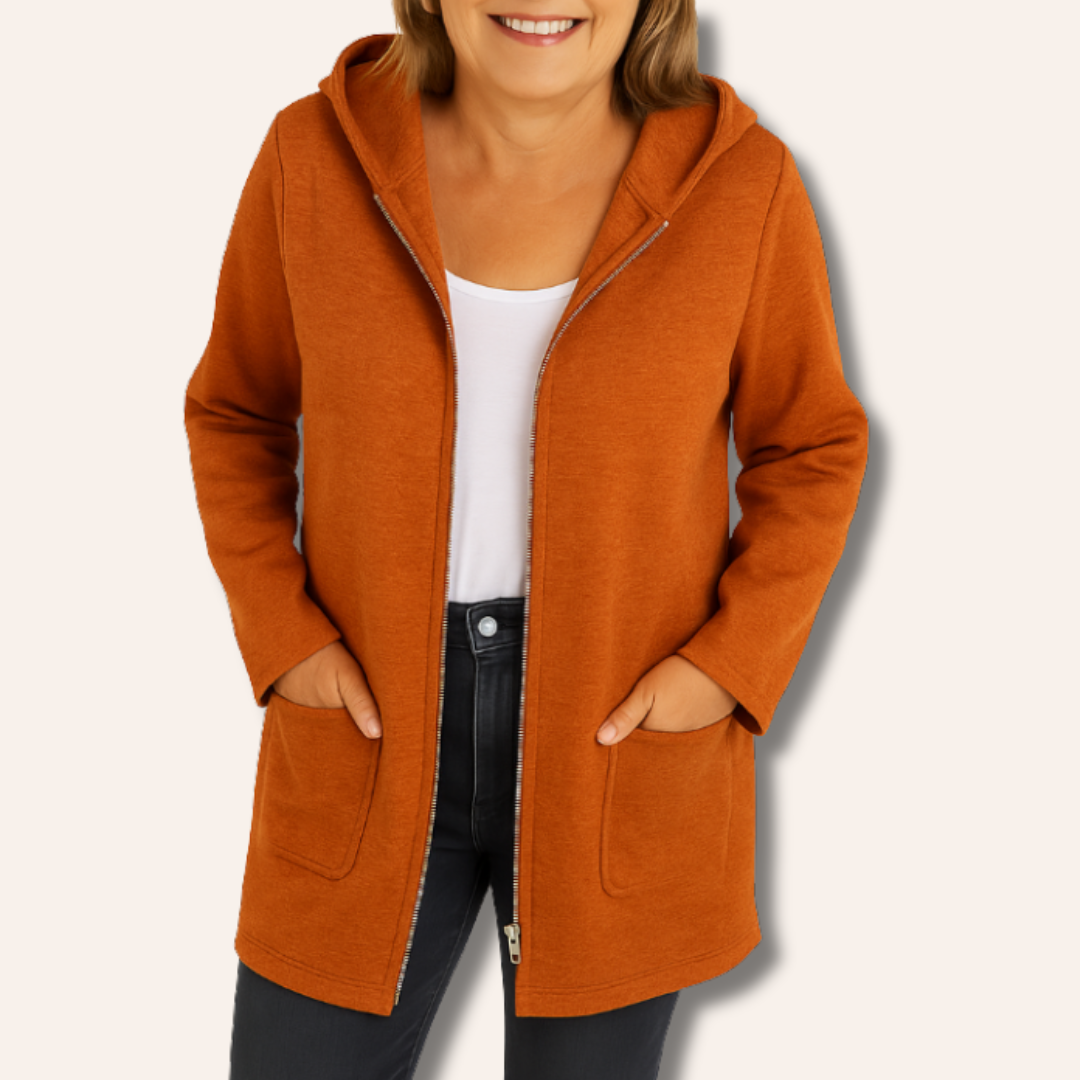 Dagrunn™ | Langermet Cardigan med Hette