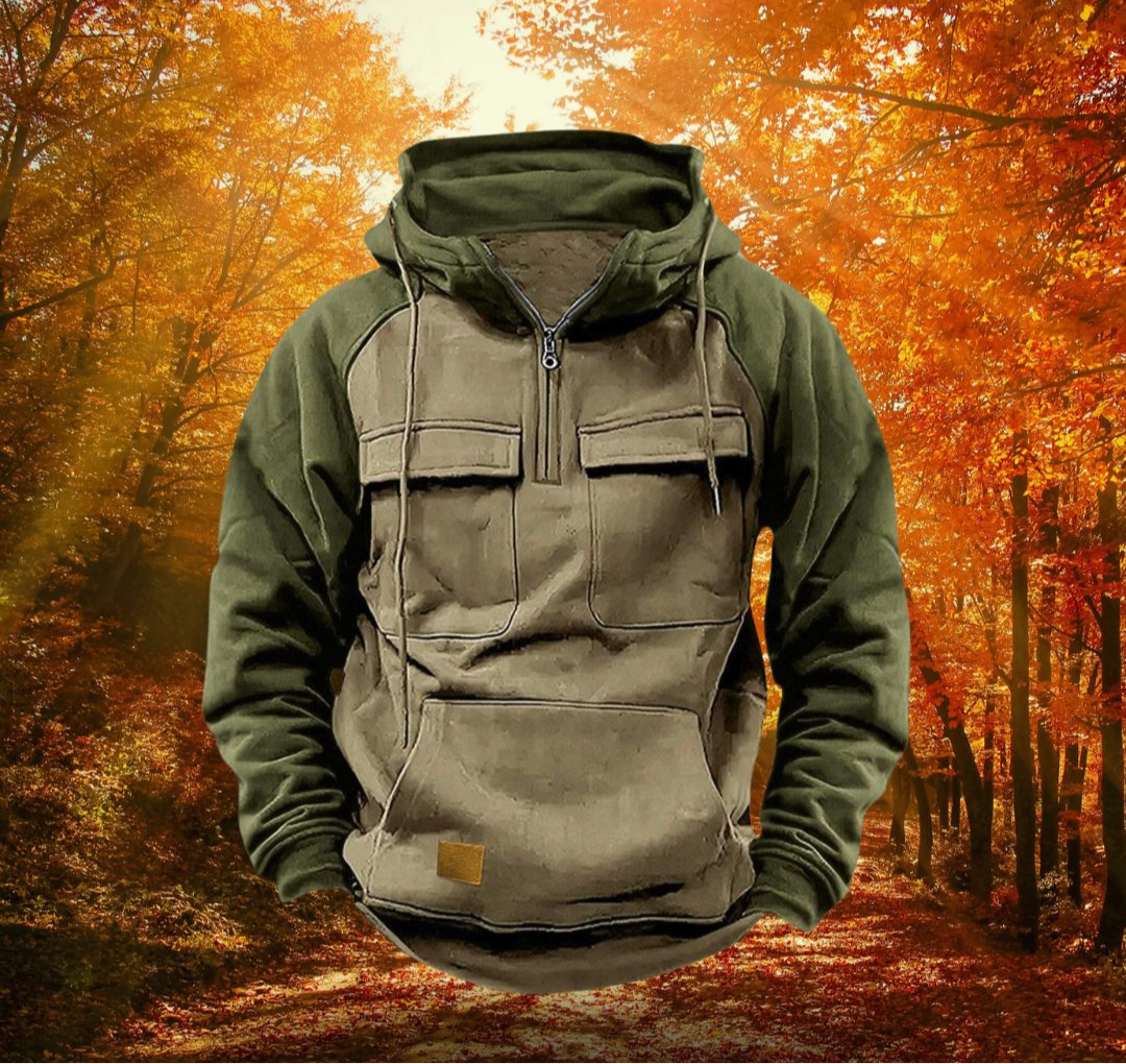 Sverre™ | Vinter-hoodie med moderne detaljer