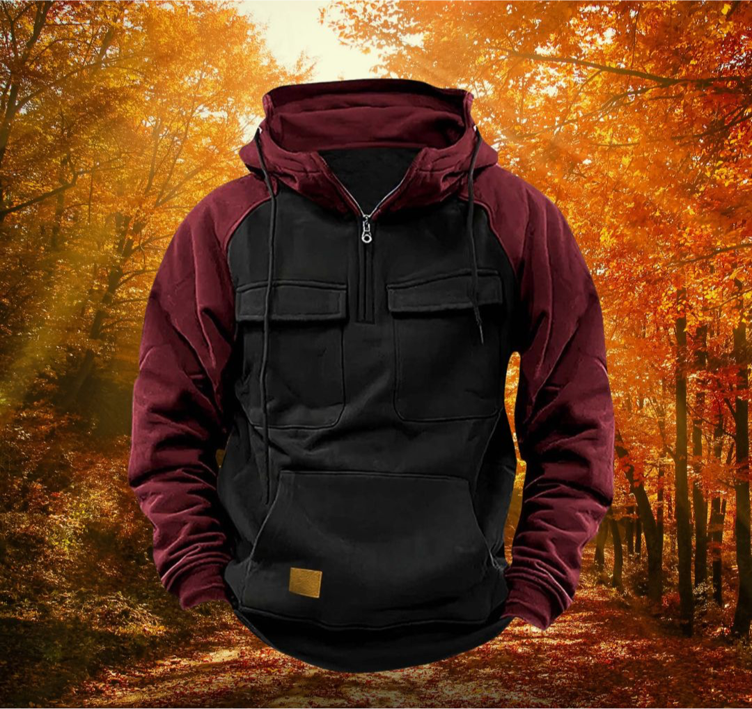 Sverre™ | Vinter-hoodie med moderne detaljer