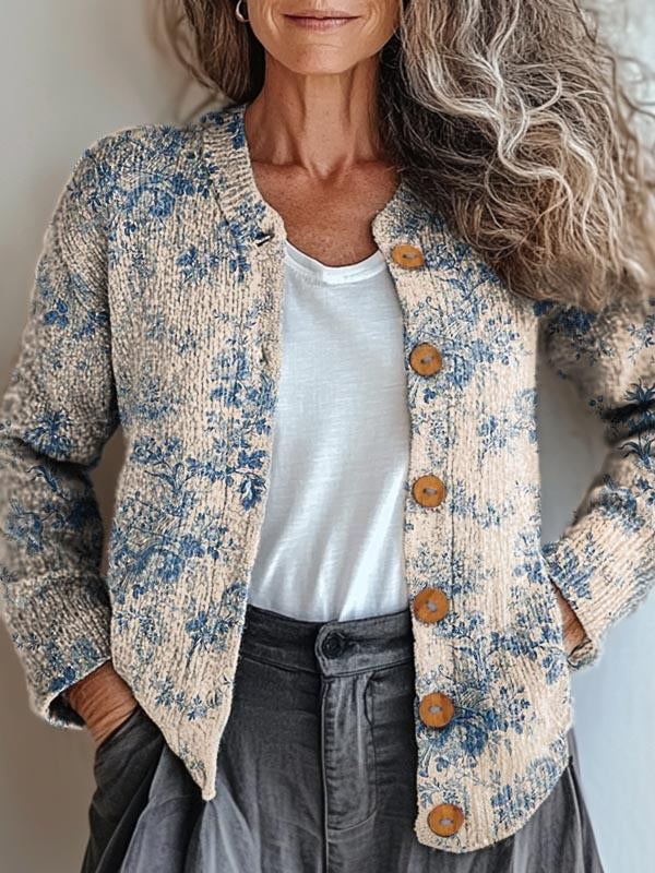 Runa™ | Delikat Mønsterjakke