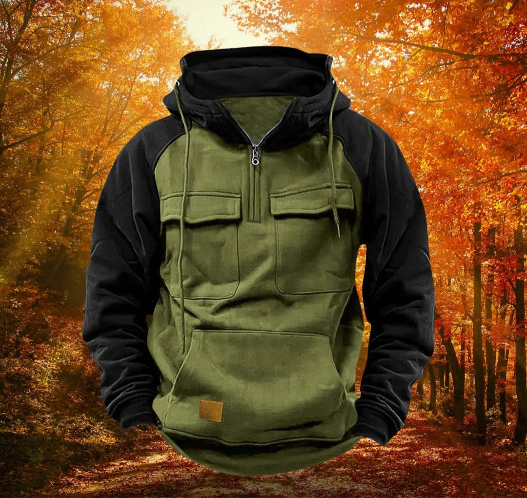 Sverre™ | Vinter-hoodie med moderne detaljer