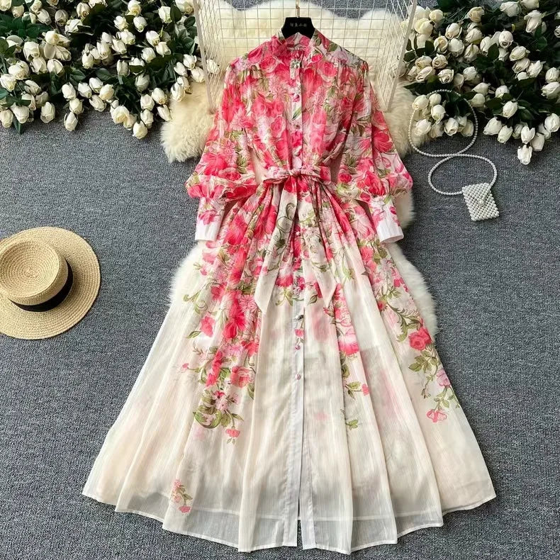 Auralie™ | Boho Blomstrete Sommerkjole