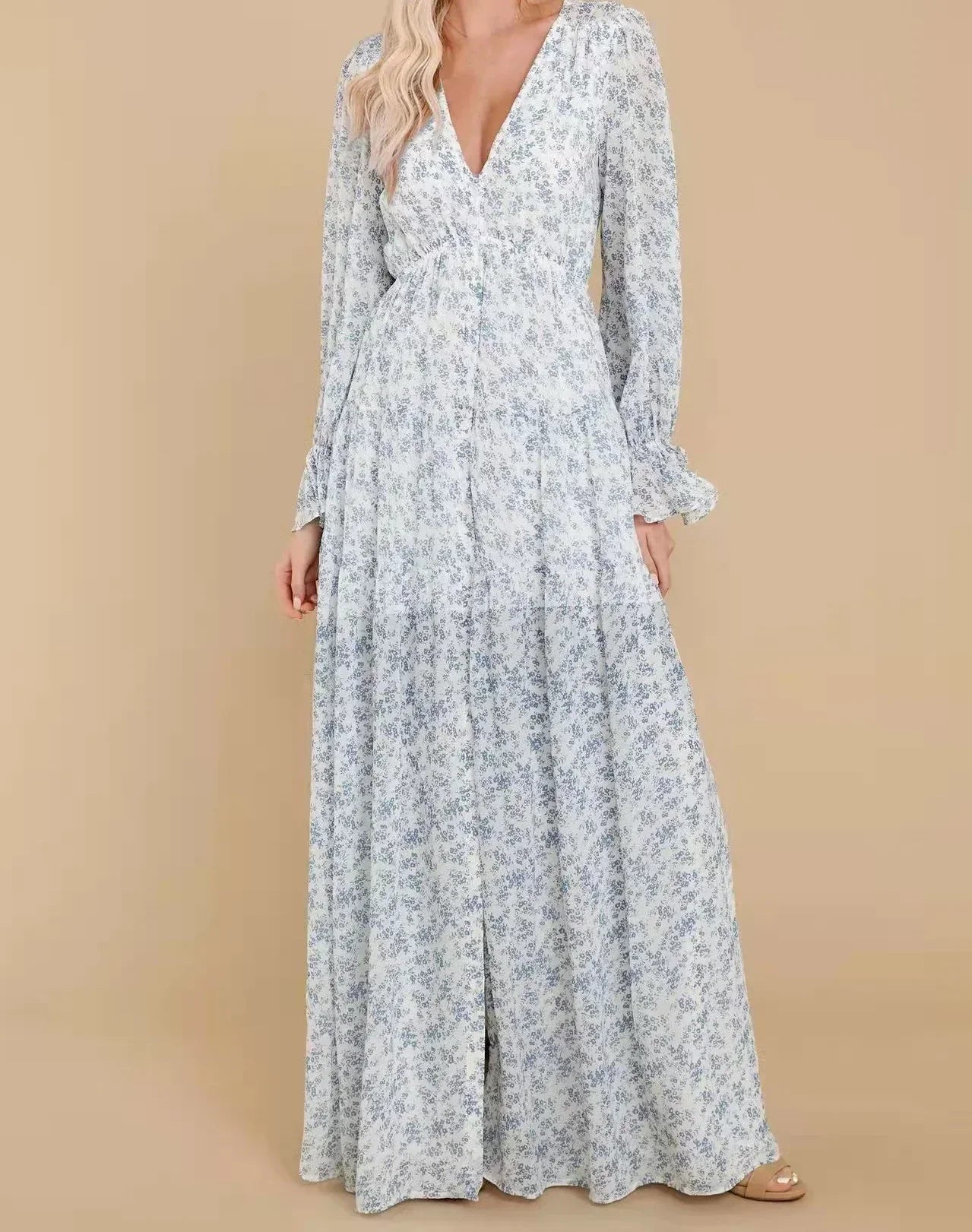 Auranya™ | Maxi Chiffon Kjoler