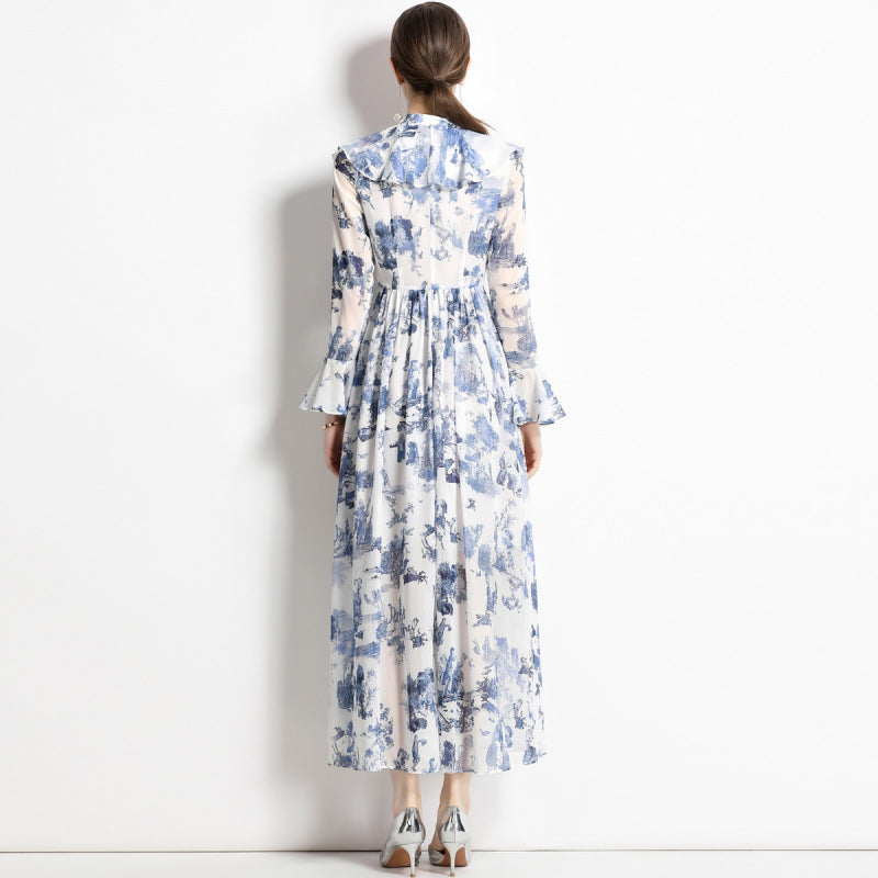 Aeris™ | Elegant Blekktrykk Kjole