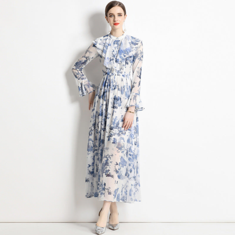 Aeris™ | Elegant Blekktrykk Kjole