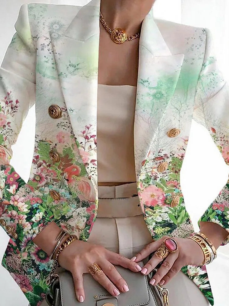 Andrea™ | Elegant strekk-blazer