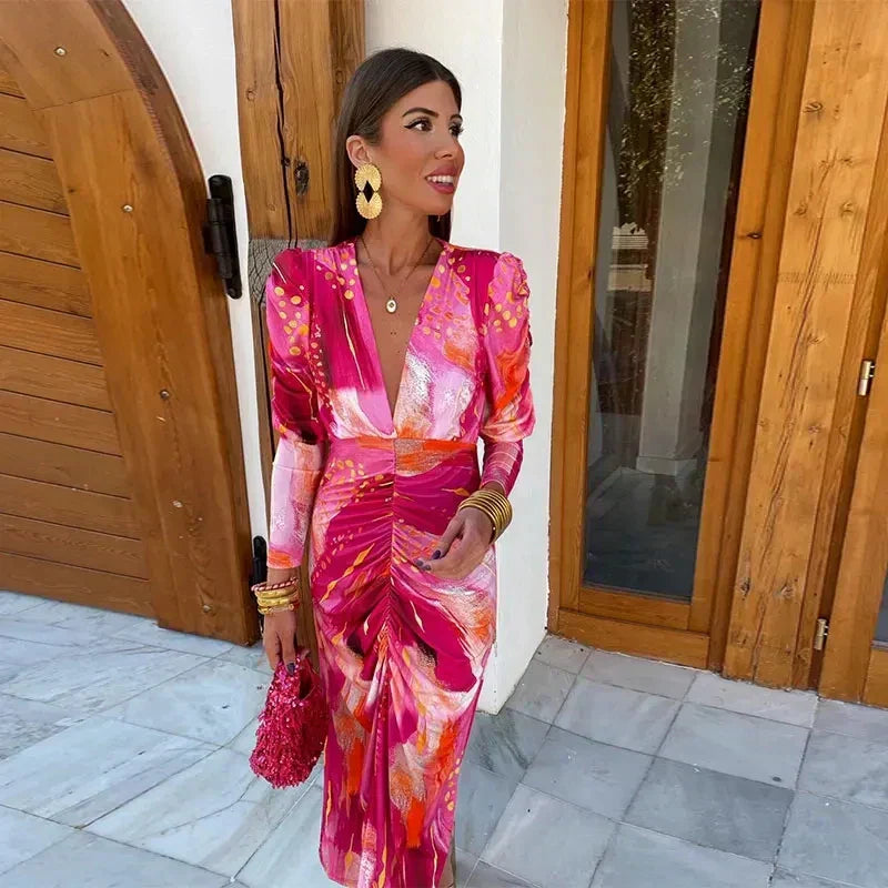 Evalisse™ | Strålende Flow Maxi Kjole