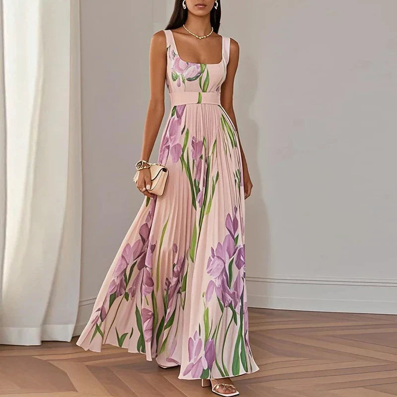 Elowys™ | Elegant Blomstrete Kjole