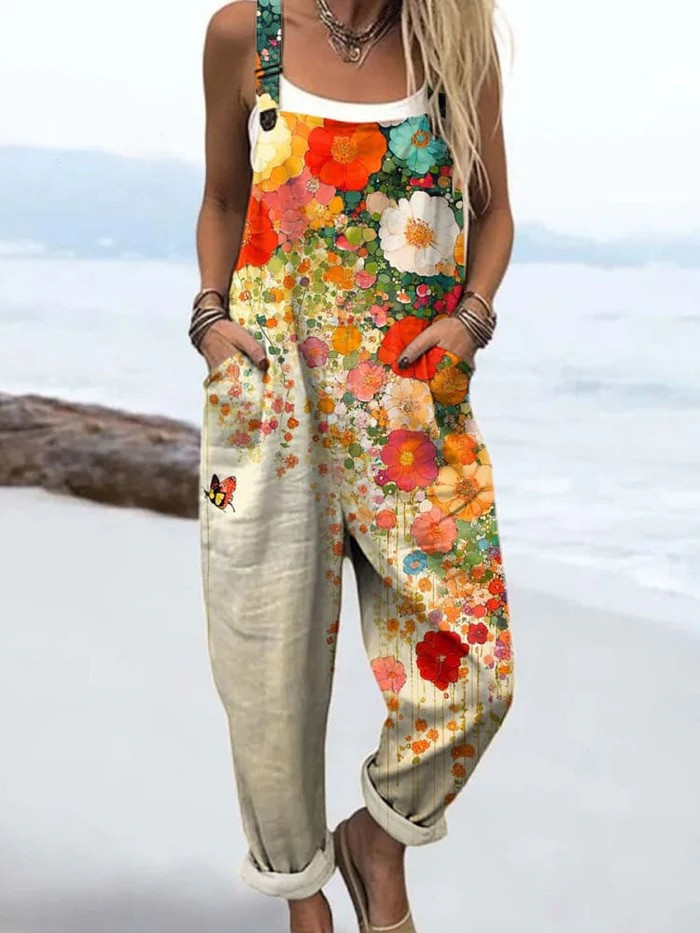 Lyanne™ | Hagebreeze breddebein jumpsuit