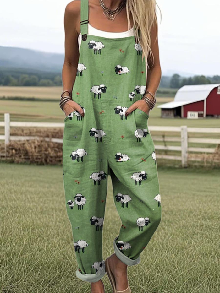 Zirelia™ | Botanisk bred-ben jumpsuit