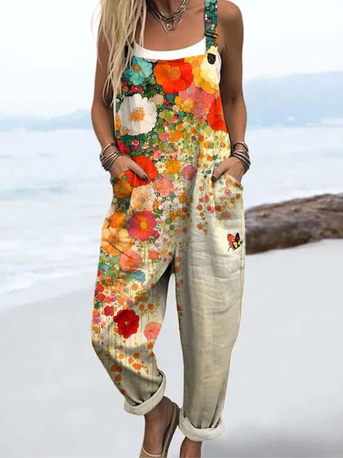 Lyanne™ | Hagebreeze breddebein jumpsuit