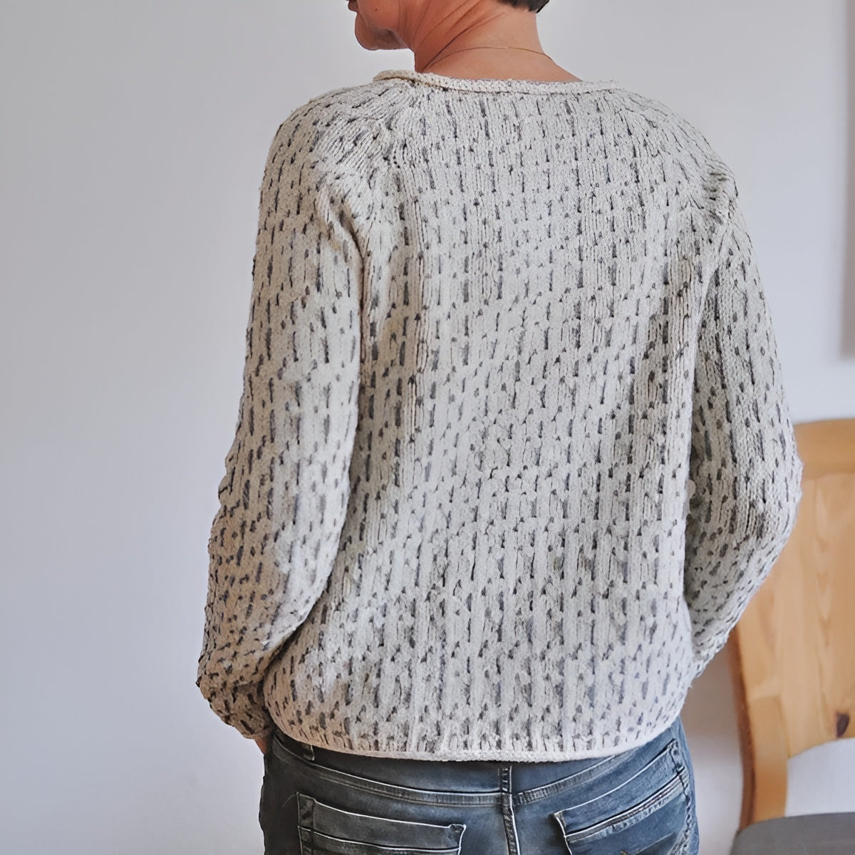 Andrea™ | Stramstrikket genser