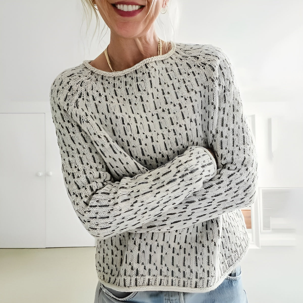 Andrea™ | Stramstrikket genser